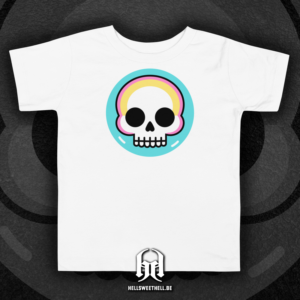 Mignon Squelette coloré - T-shirt enfant