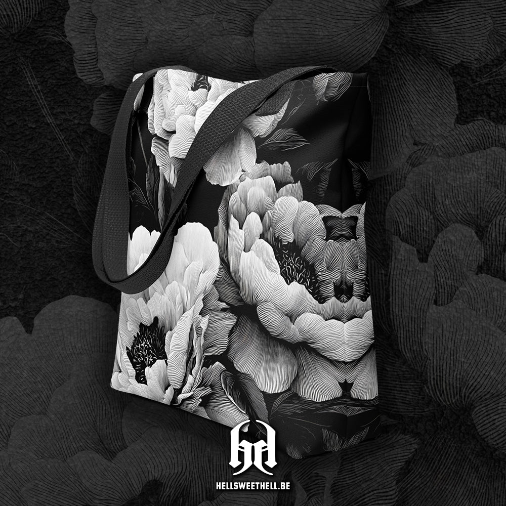 Dark Flowers - Sac fourre-tout Tote bag