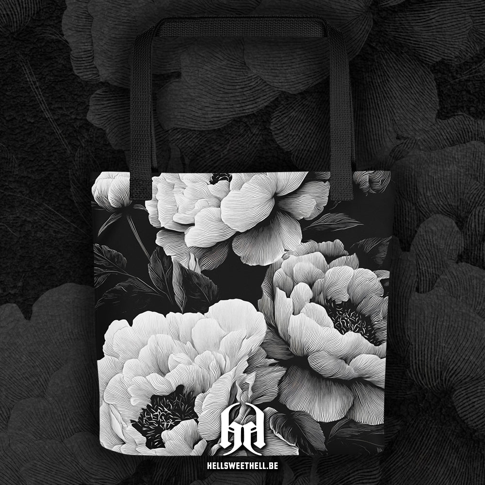 Dark Flowers - Sac fourre-tout Tote bag