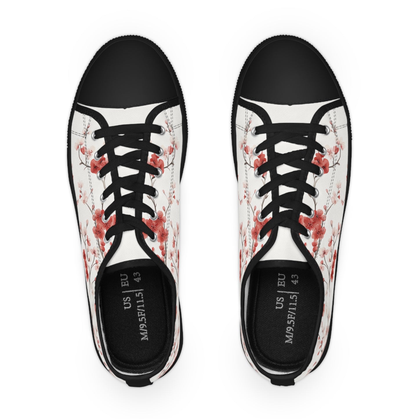 Sakura - Baskets basses HOMME (noir ou blanc)