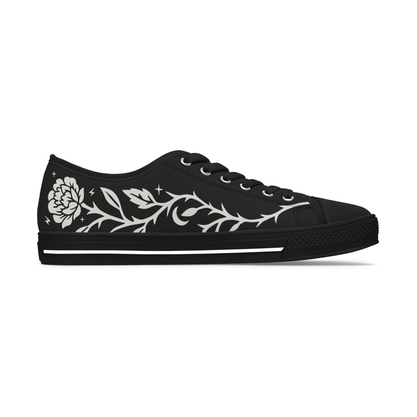 Thorns - WOMEN'S low-top sneakers (black or white)