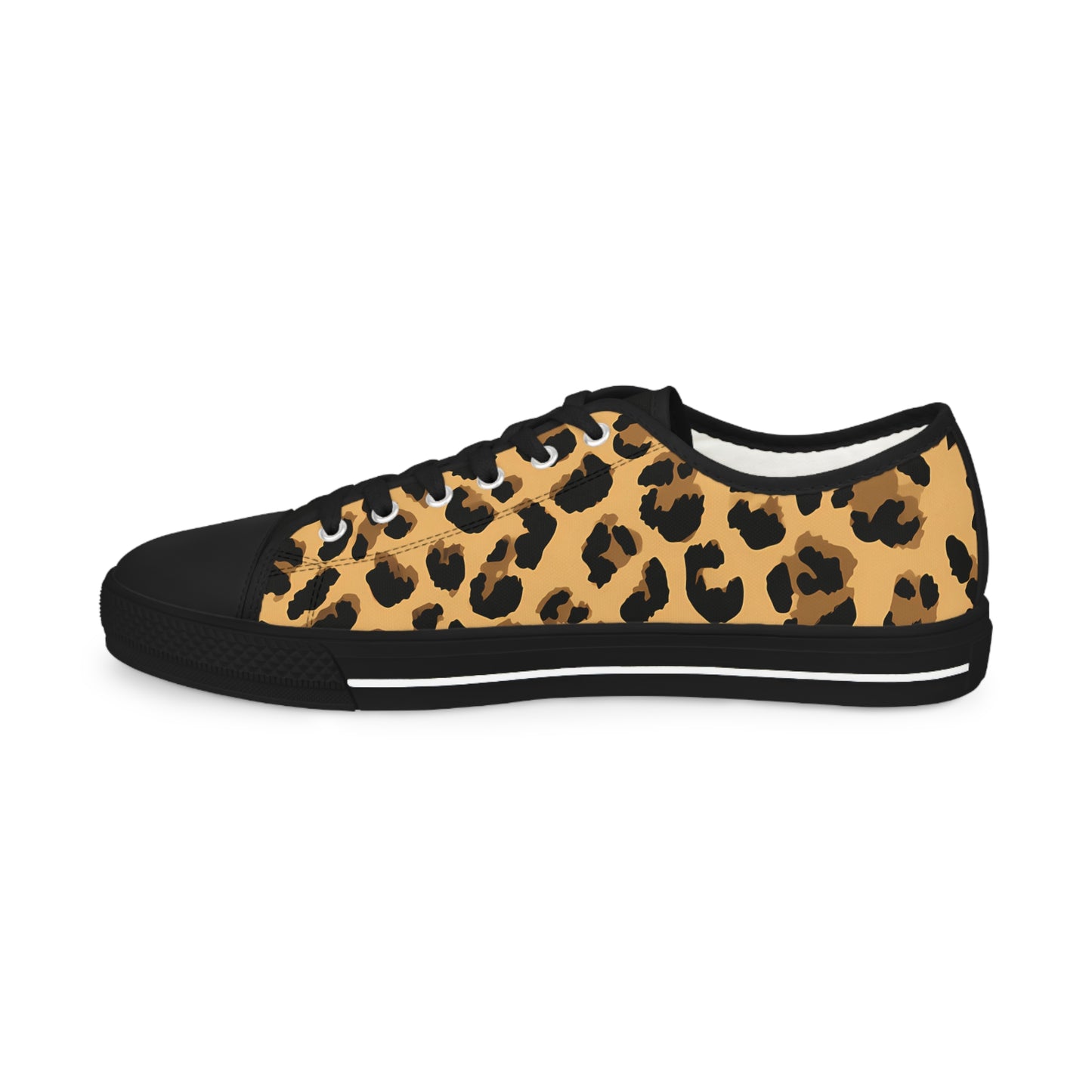 Léopard - Baskets basses HOMME (noir ou blanc)
