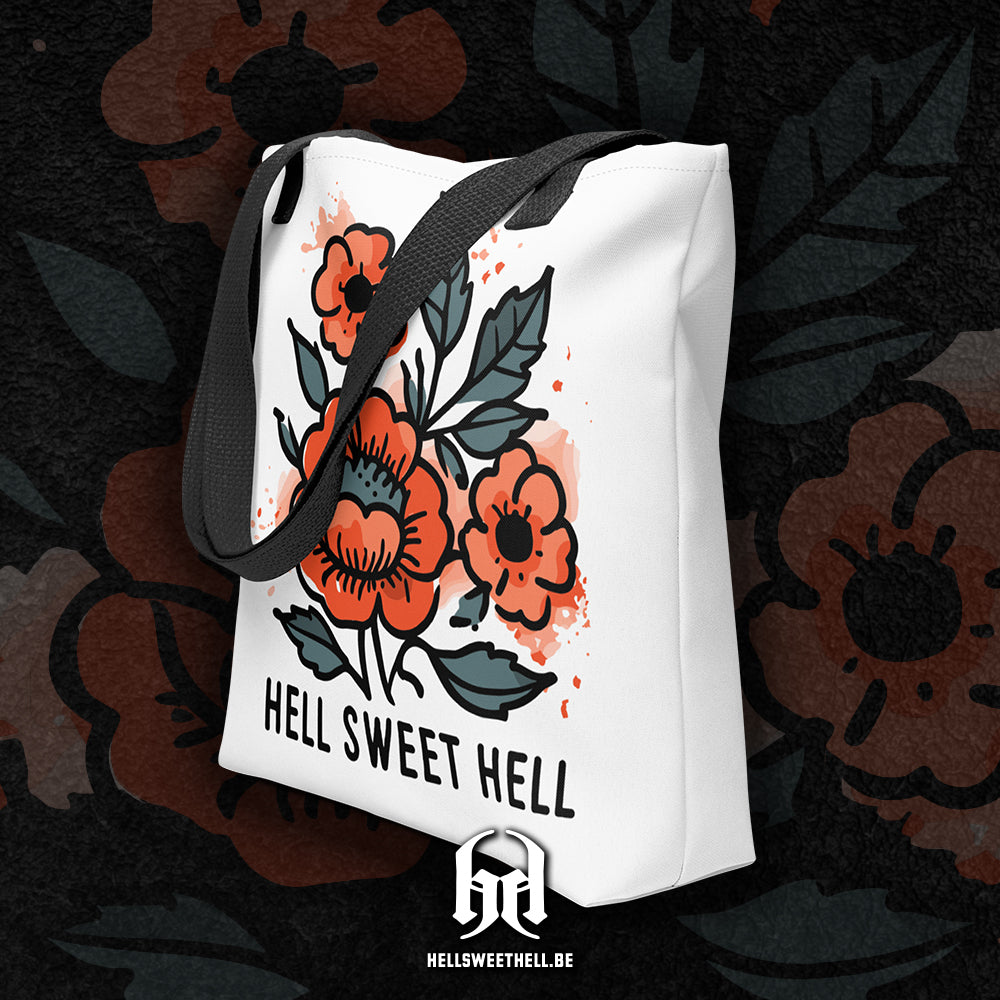 Design Floral Aquarelle : Hell Sweet Hell - Sac fourre-tout Tote bag