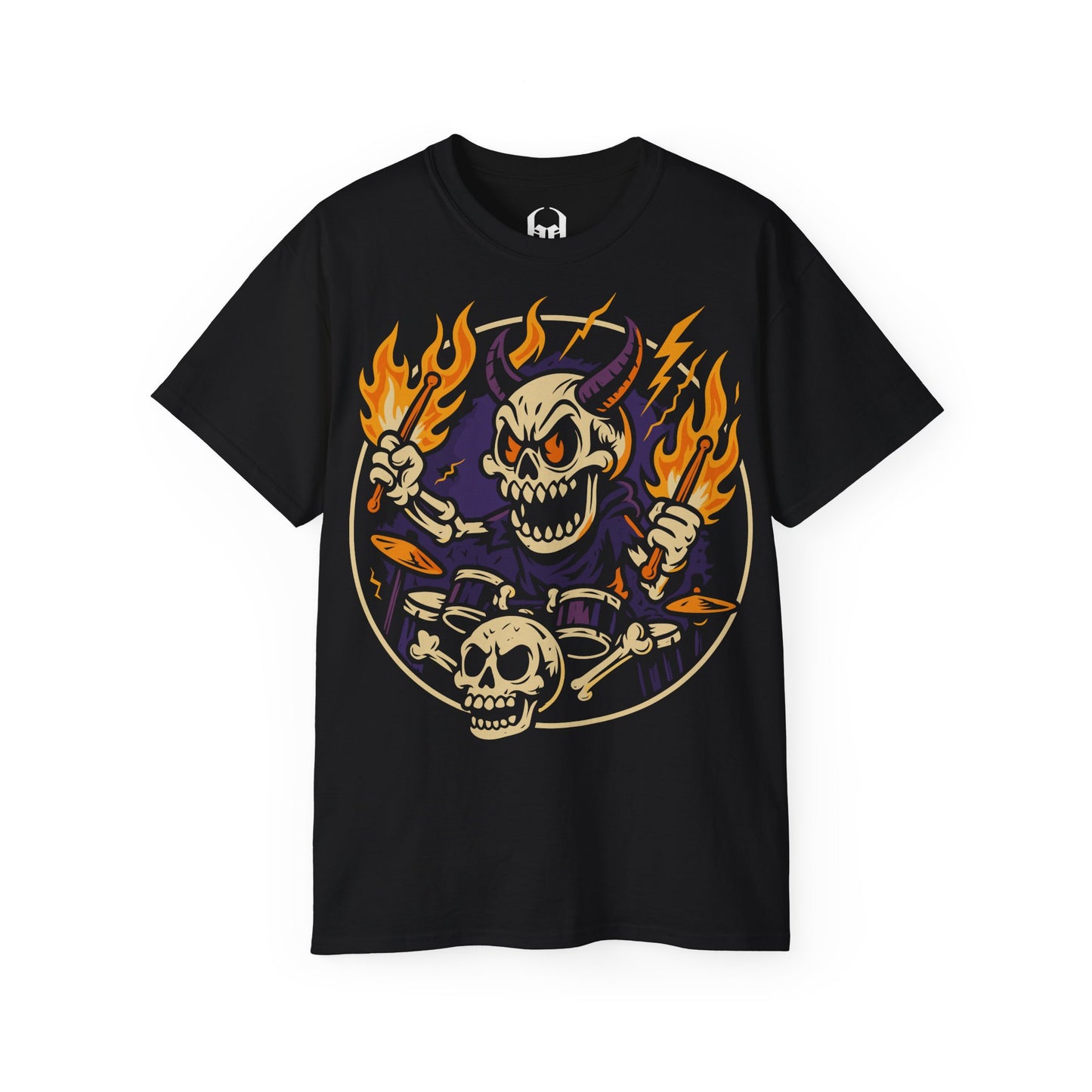 Drummer From Hell - T-shirt unisexe