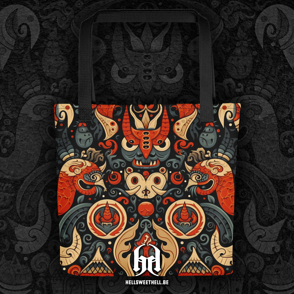 Old School Demoniaque v2 - Sac fourre-tout Tote bag