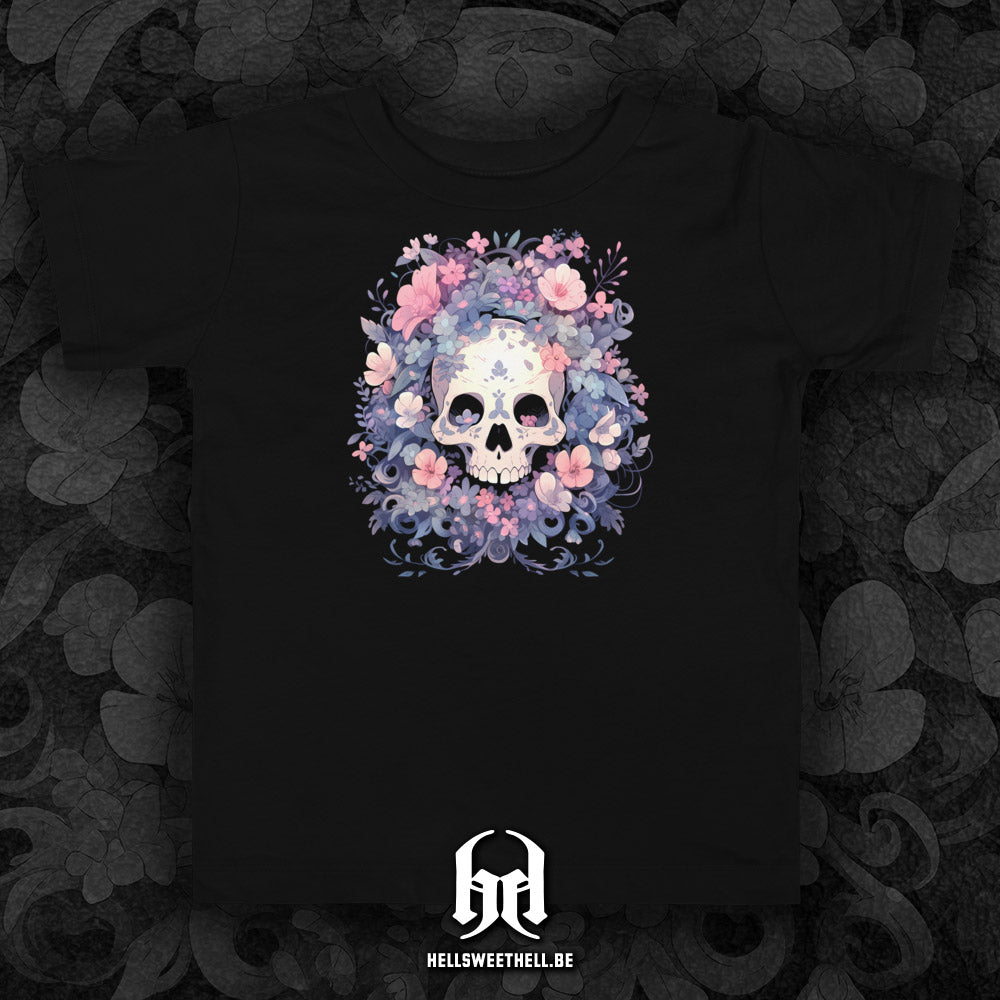 Squelette floral v2 - T-shirt enfant
