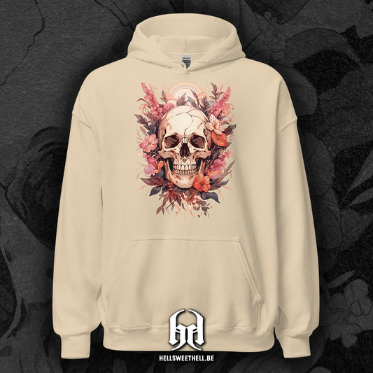 Squelette floral v1 - Sweat à capuche hoodie