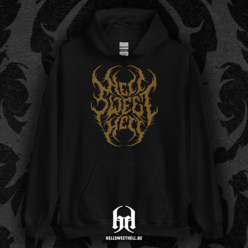 Hell Sweet Hell Logo Brun - Sweat à capuche Hoodie unisexe