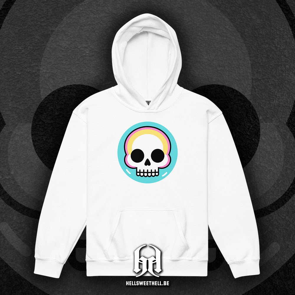 Mignon Squelette coloré - Sweat à capuche hoodie pour enfants et adolescents