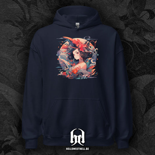 Geisha Japon v1 - Sweat à capuche hoodie