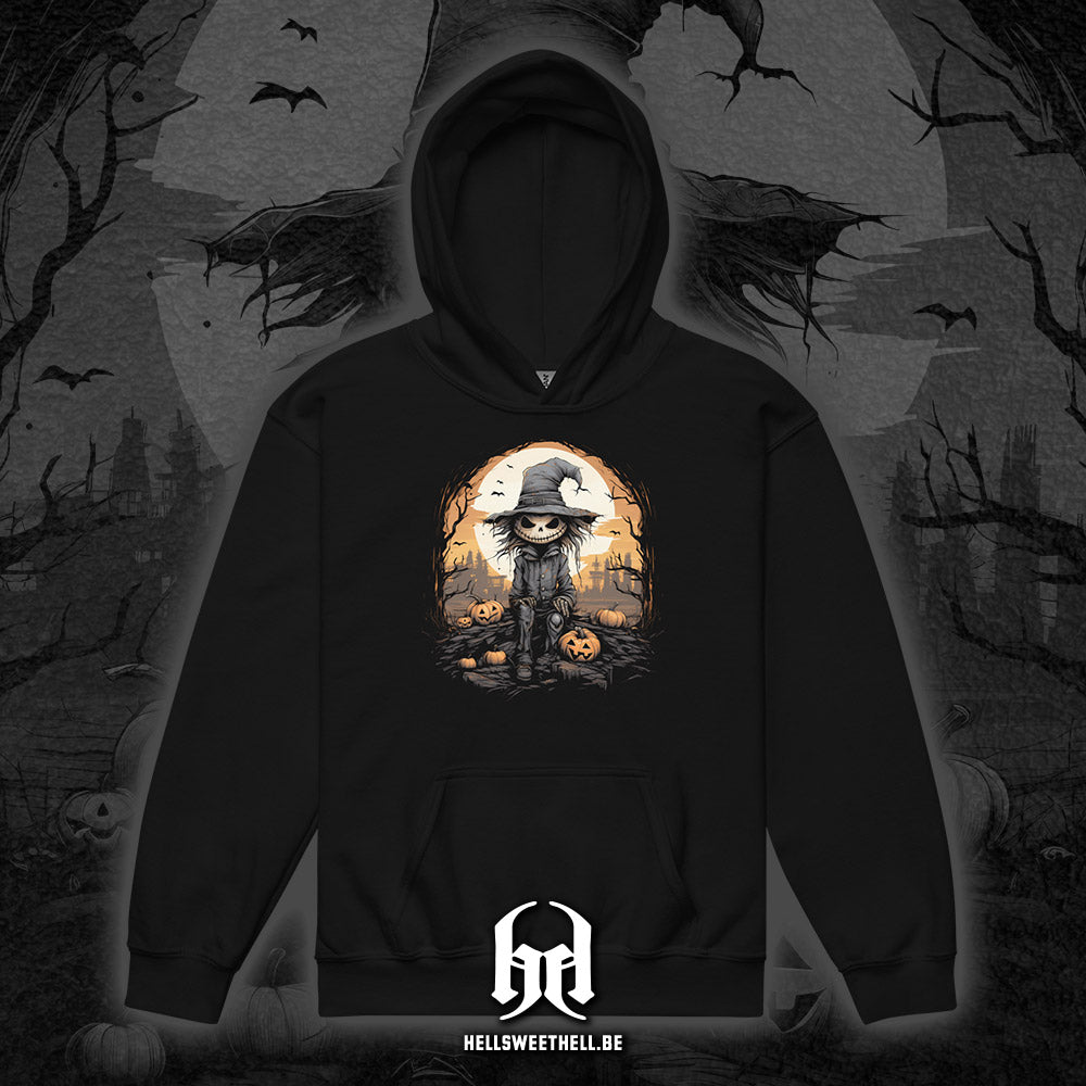 Epouvantail Halloween - Sweat à capuche hoodie pour enfants et adolescents
