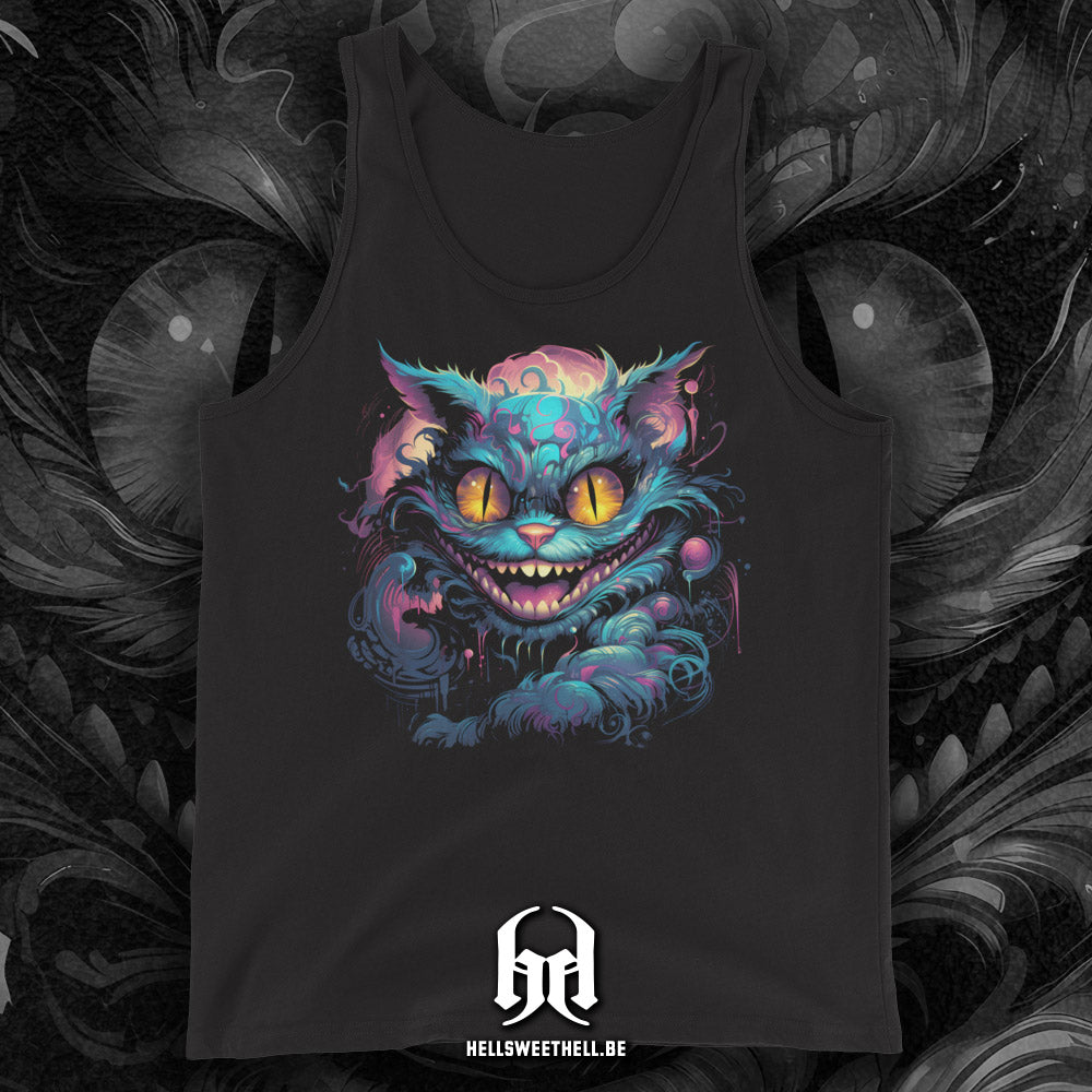 Cheshire Cat Alice aux pays des merveilles - Débardeur unisexe