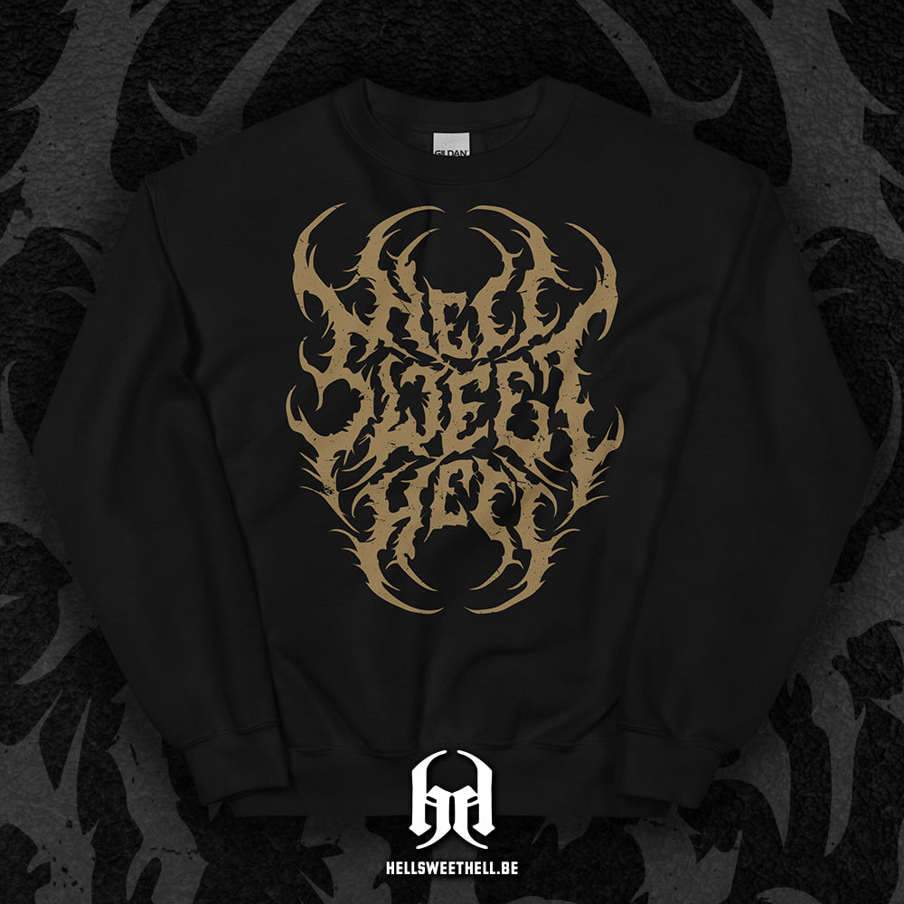 Hell Sweet Hell Logo Brun - Sweat unisexe