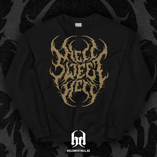 Hell Sweet Hell Logo Brun - Sweat unisexe