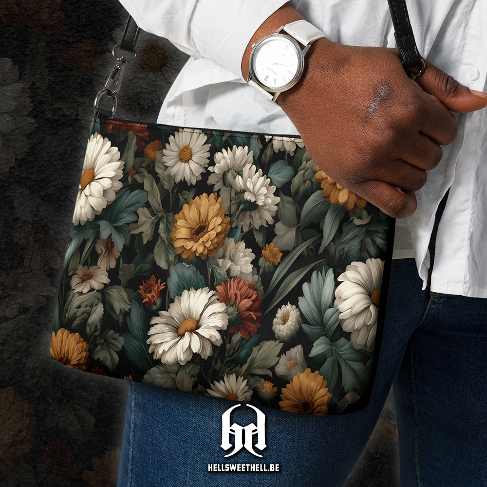Marguerites - Sac à main en bandoulière