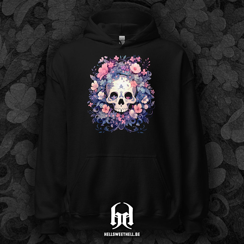 Squelette floral v2 - Sweat à capuche hoodie