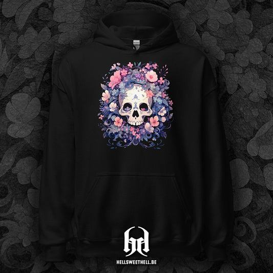 Squelette floral v2 - Sweat à capuche hoodie