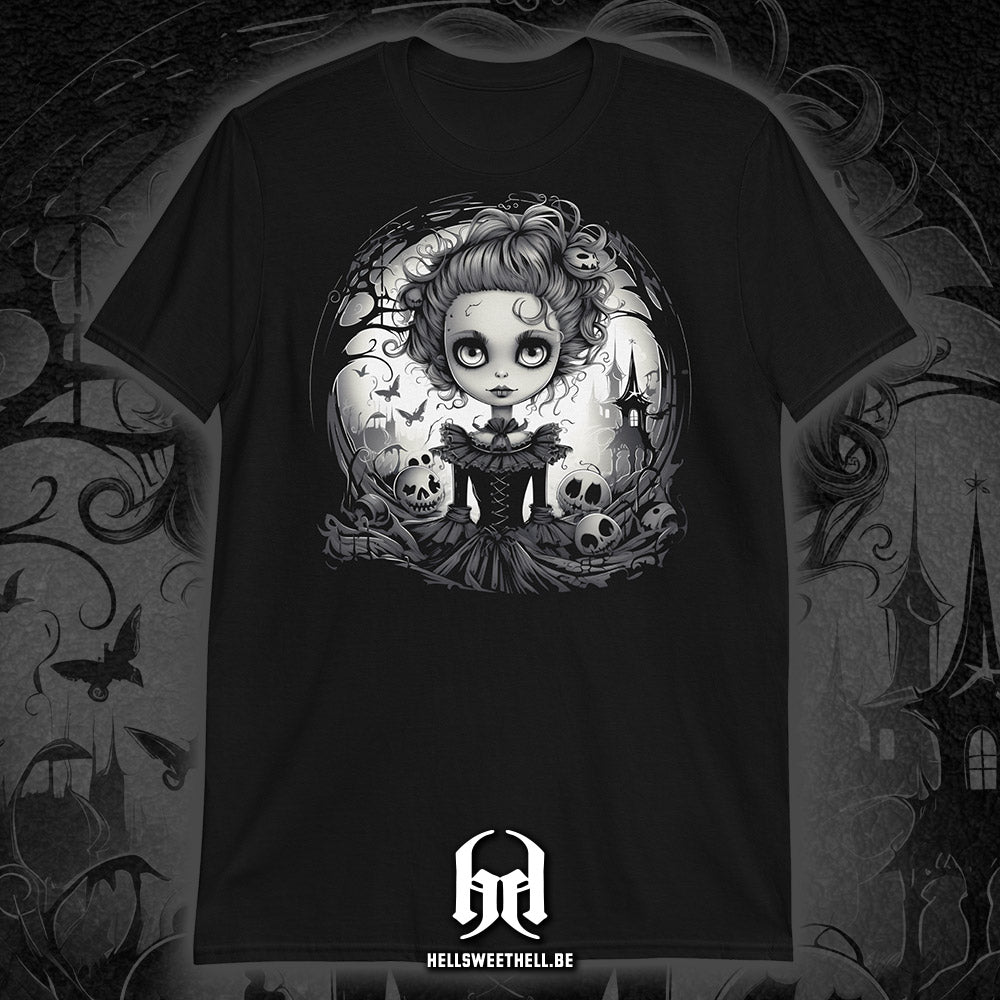 La jeune fille aux grands yeux - T-shirt unisexe