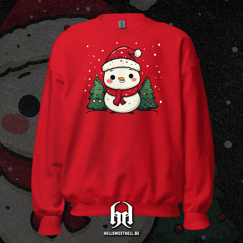 Dessine moi un bonhomme de neige - Pull de Noël adultes