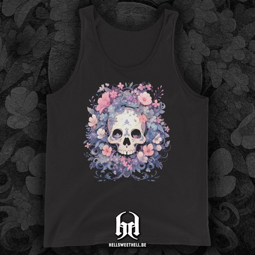 Squelette floral v2 - Débardeur unisexe