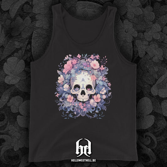 Squelette floral v2 - Débardeur unisexe