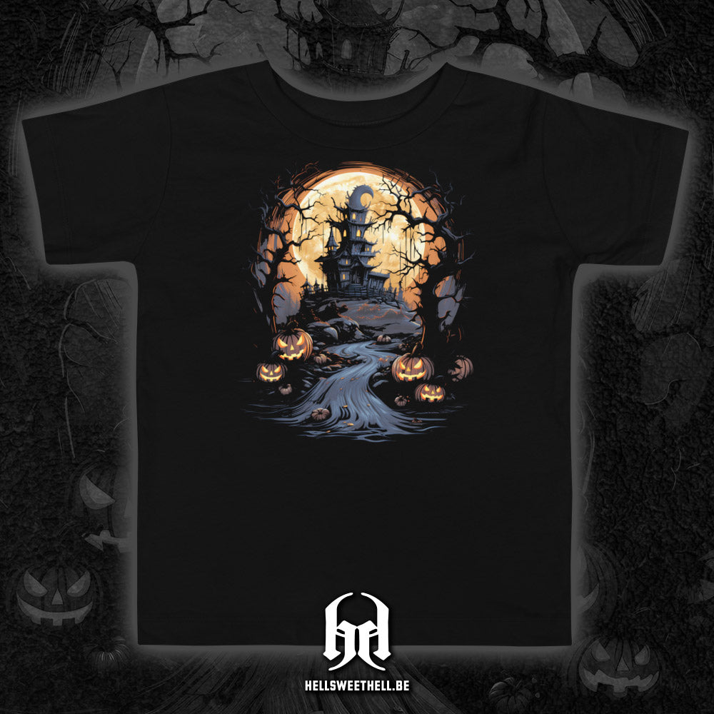 Château hanté Halloween - T-shirt enfants