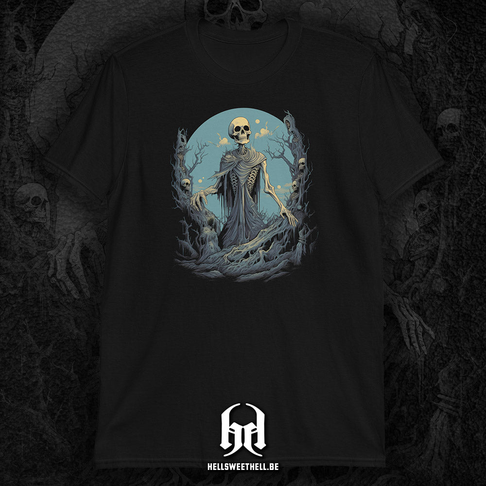 Squelette dans les bois - T-shirt unisexe
