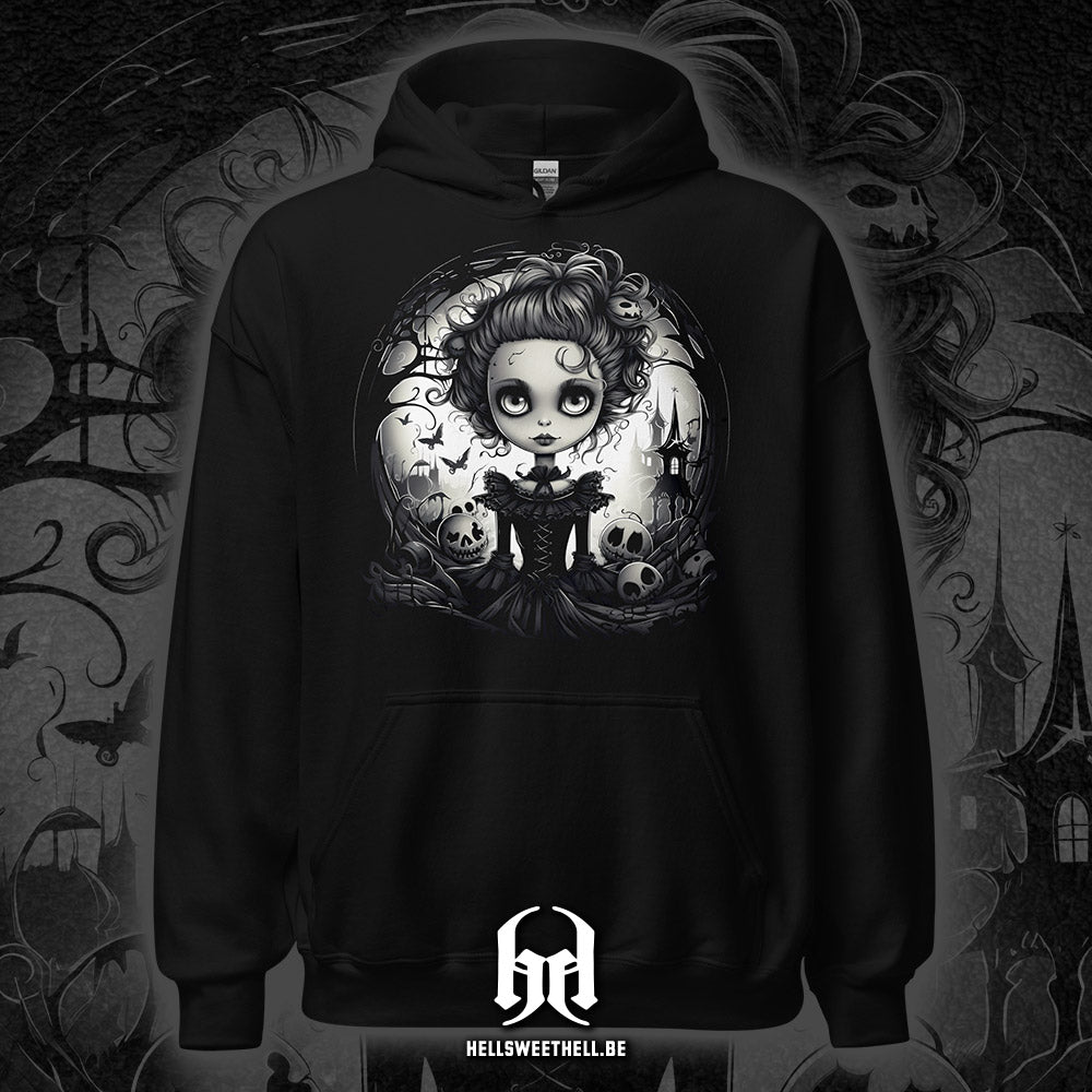 La jeune fille aux grands yeux - Sweat à capuche hoodie