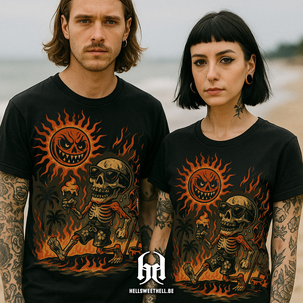 Heet als een gek - Unisex T-shirt