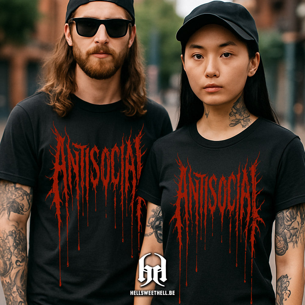 Anti-Social - T-shirt unisexe