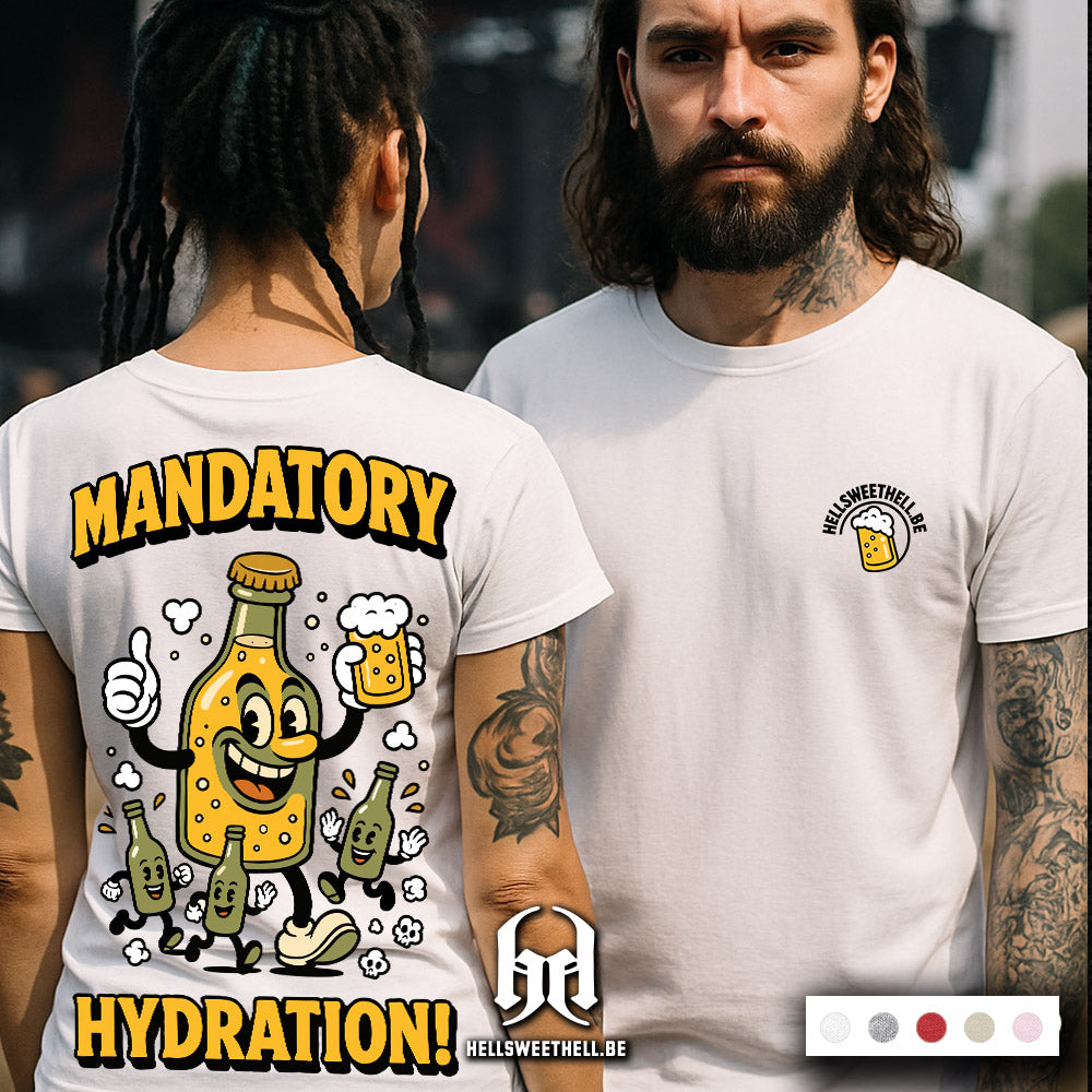 Mandatory Hydration - T-shirt unisexe