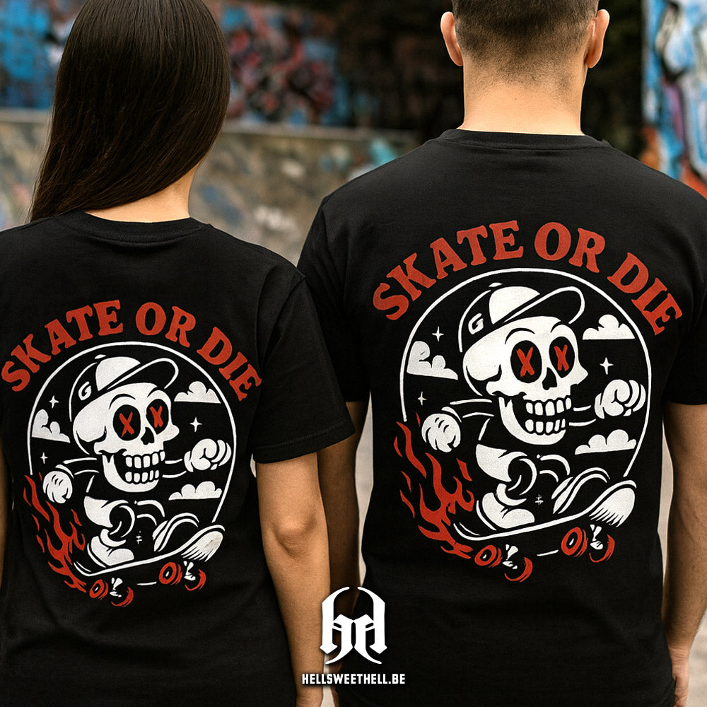 Skate Or Die - T-shirt unisexe