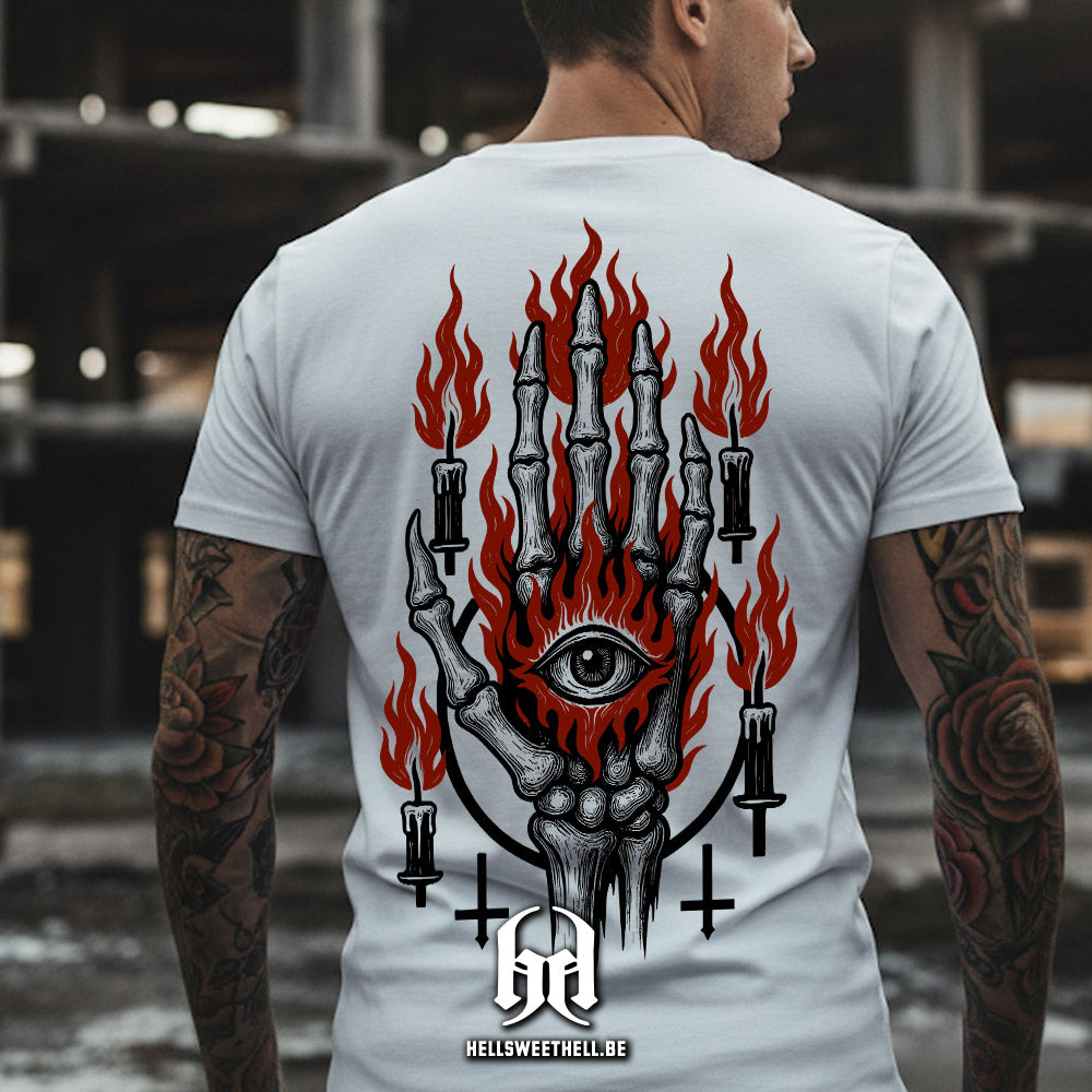 Hellfire Palm - T-shirt unisexe