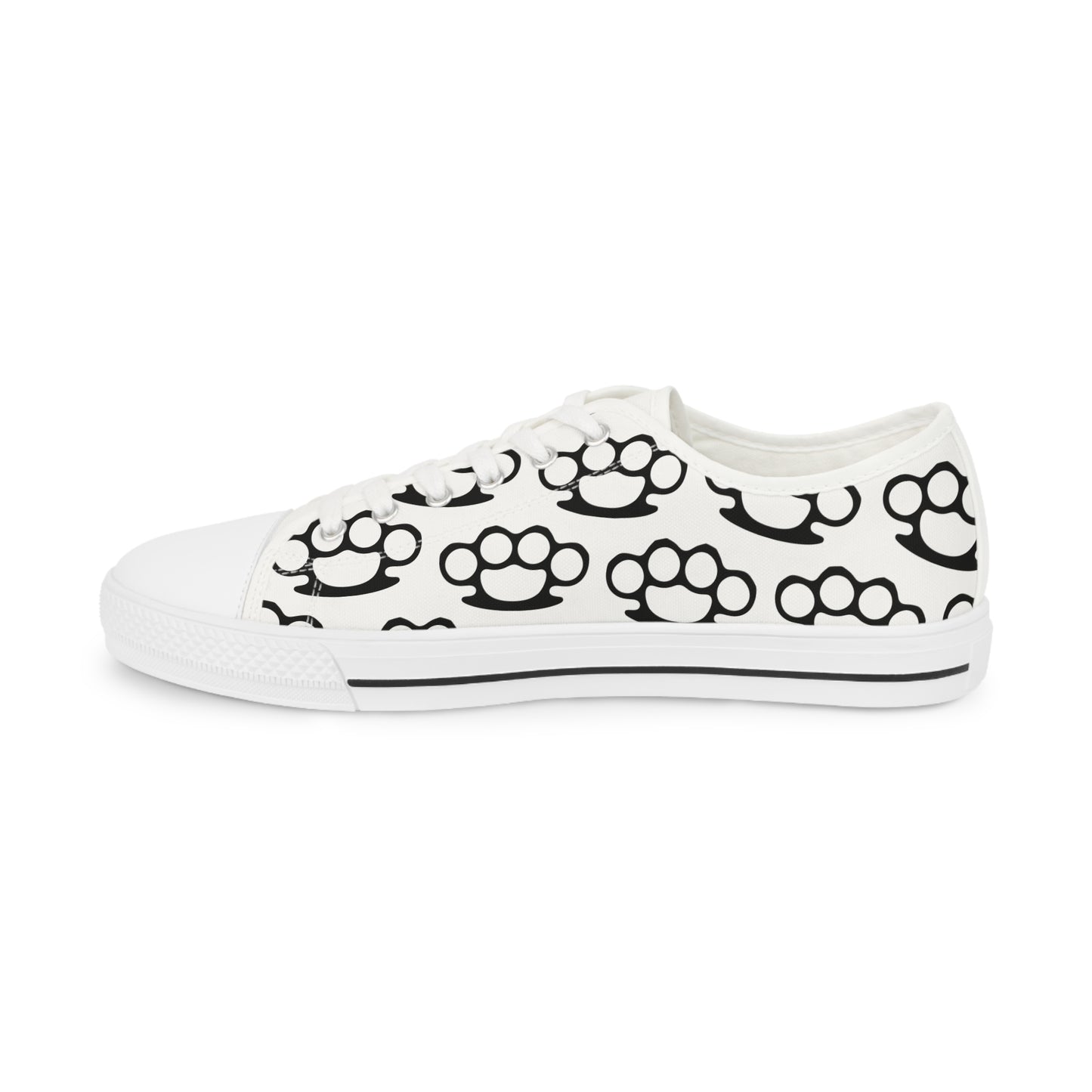 Poing Américain - Baskets basses HOMME (noir ou blanc)