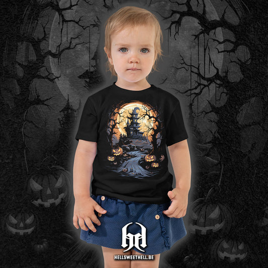 Château hanté Halloween - T-shirt enfants