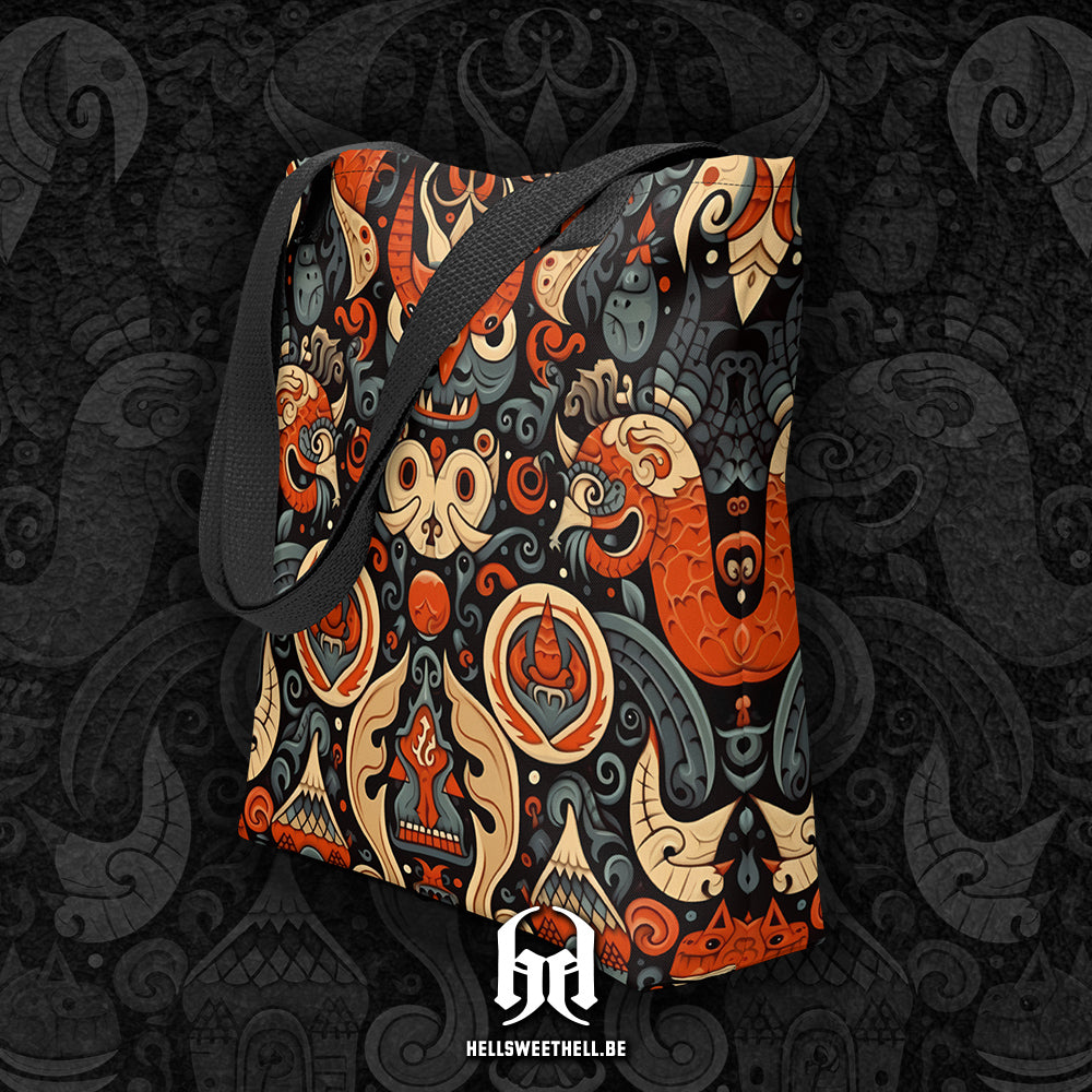 Old School Demoniaque v2 - Sac fourre-tout Tote bag