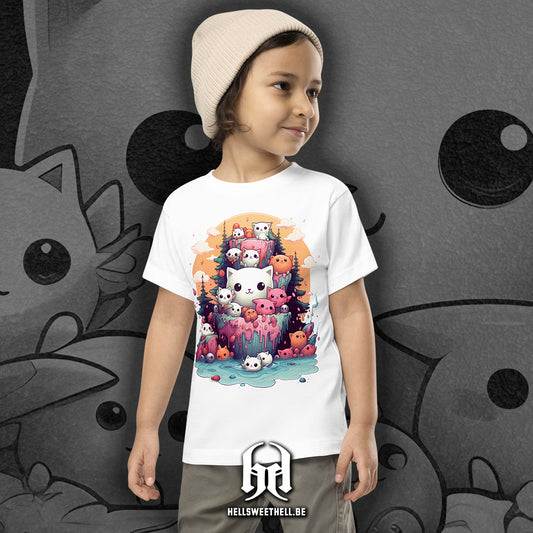 Chats Kawaii - T-shirt enfants
