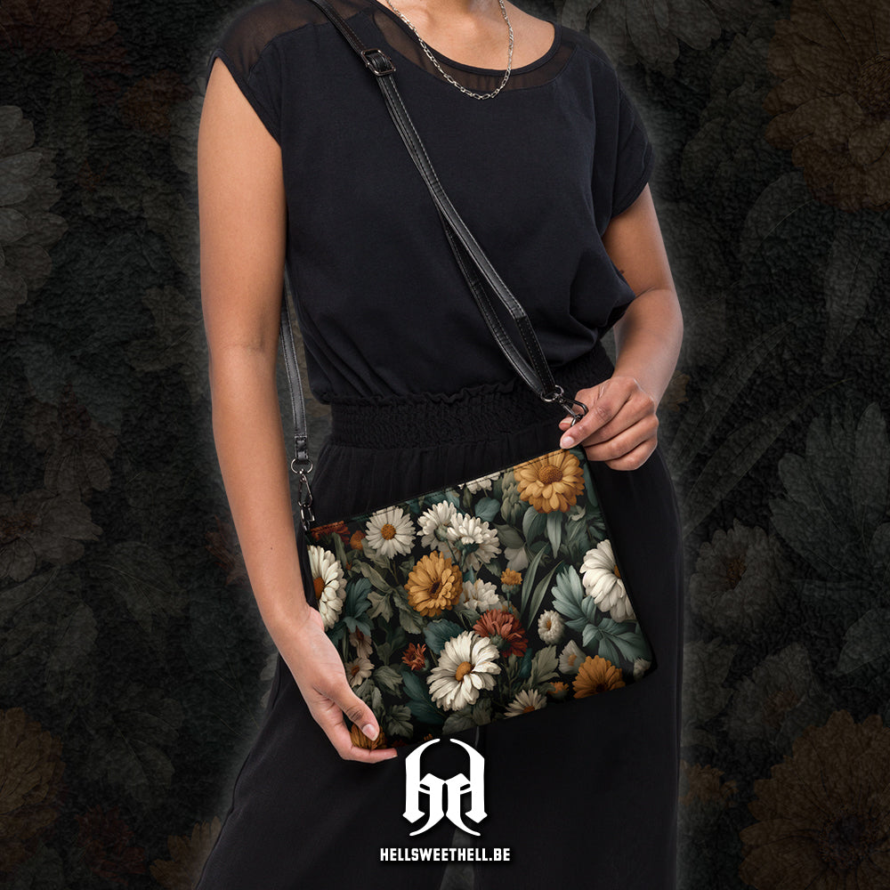 Marguerites - Sac à main en bandoulière