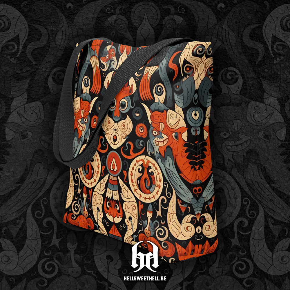 Old School Demoniaque v1 - Sac fourre-tout Tote bag