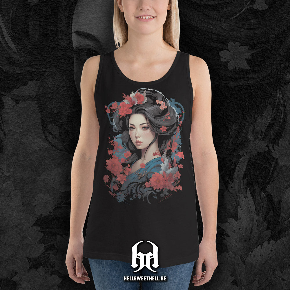 Geisha Japon v2 - Débardeur unisexe