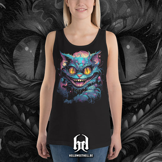 Cheshire Cat Alice aux pays des merveilles - Débardeur unisexe