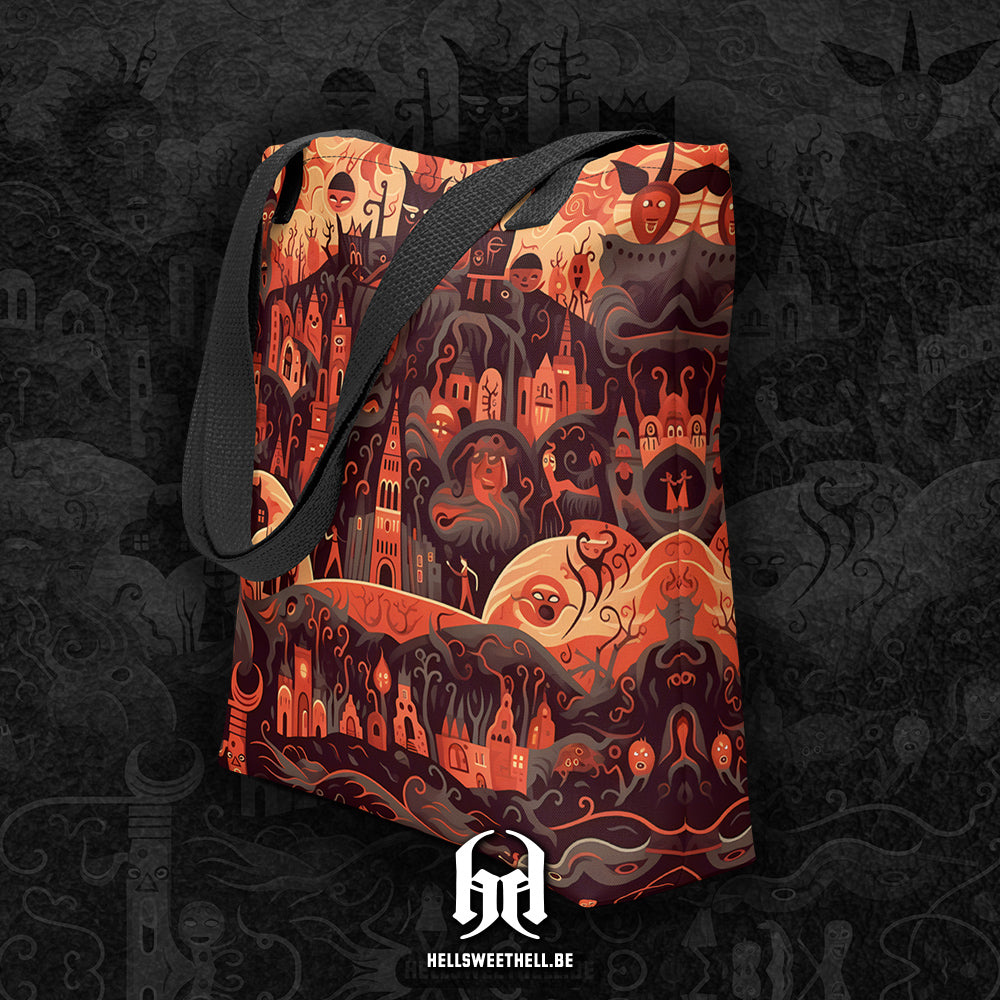 Visite en Enfer v4 - Sac fourre-tout Tote bag