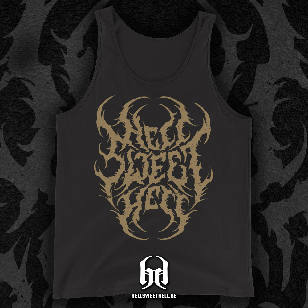 Hell Sweet Hell Logo Brun - Débardeur unisexe
