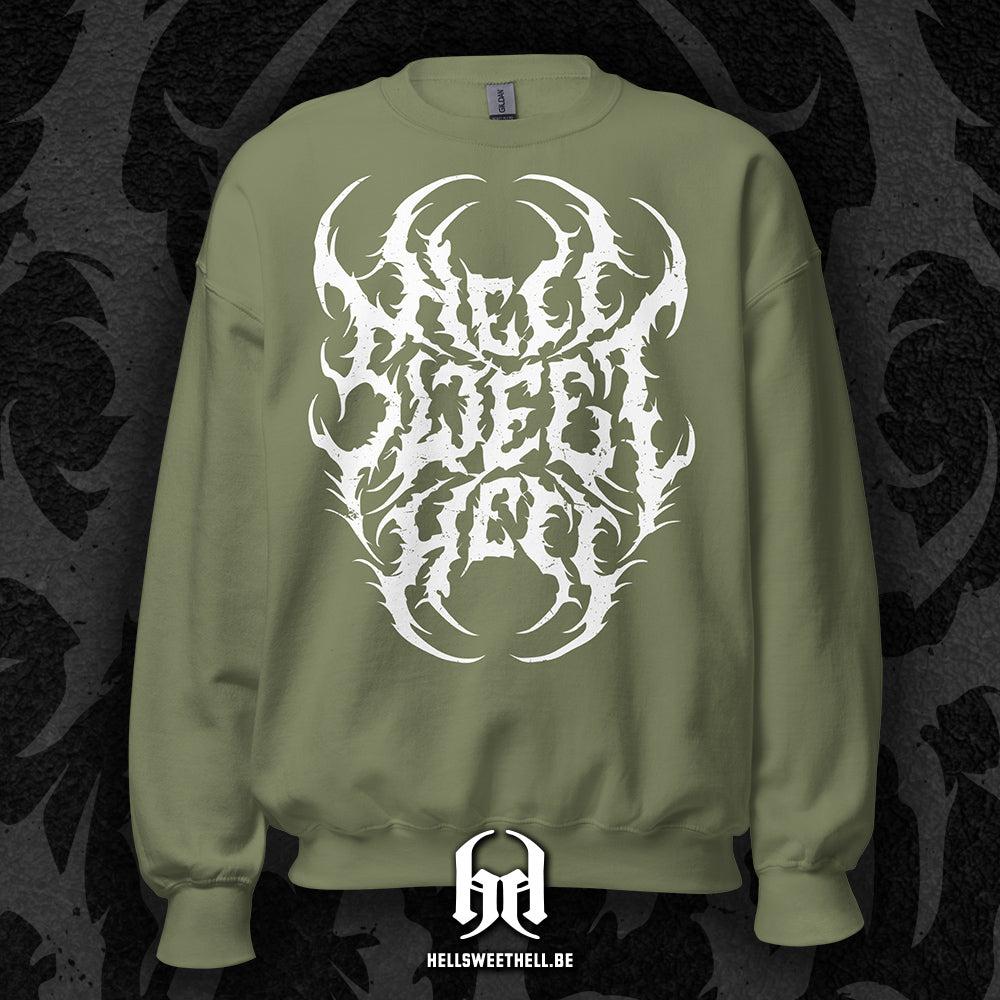 Hell Sweet Hell Logo Blanc - Sweat unisexe