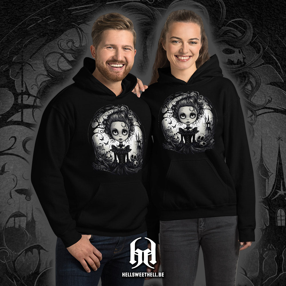 La jeune fille aux grands yeux - Sweat à capuche hoodie