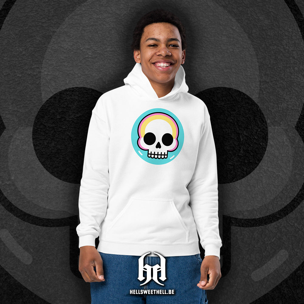 Mignon Squelette coloré - Sweat à capuche hoodie pour enfants et adolescents