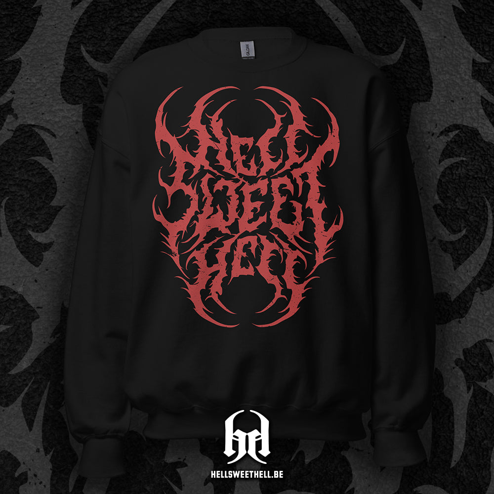 Hell Sweet Hell Logo Rouge - Sweat unisexe