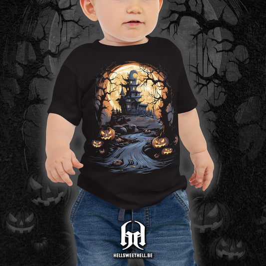 Château hanté Halloween - T-shirt bébé et enfants