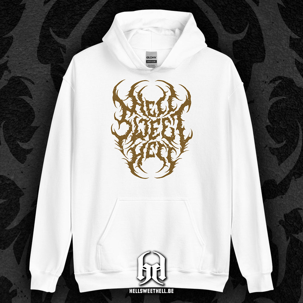 Hell Sweet Hell Logo Brun - Sweat à capuche Hoodie unisexe
