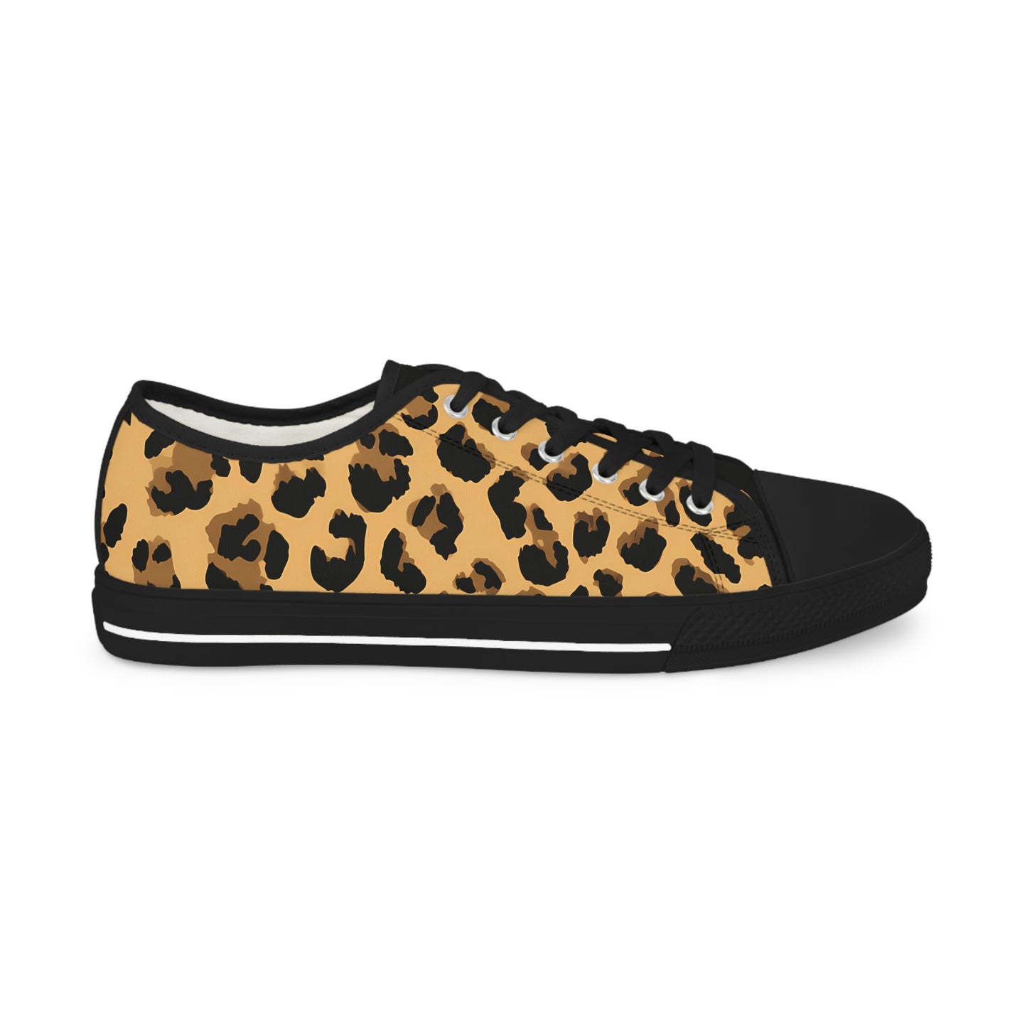 Léopard - Baskets basses HOMME (noir ou blanc)